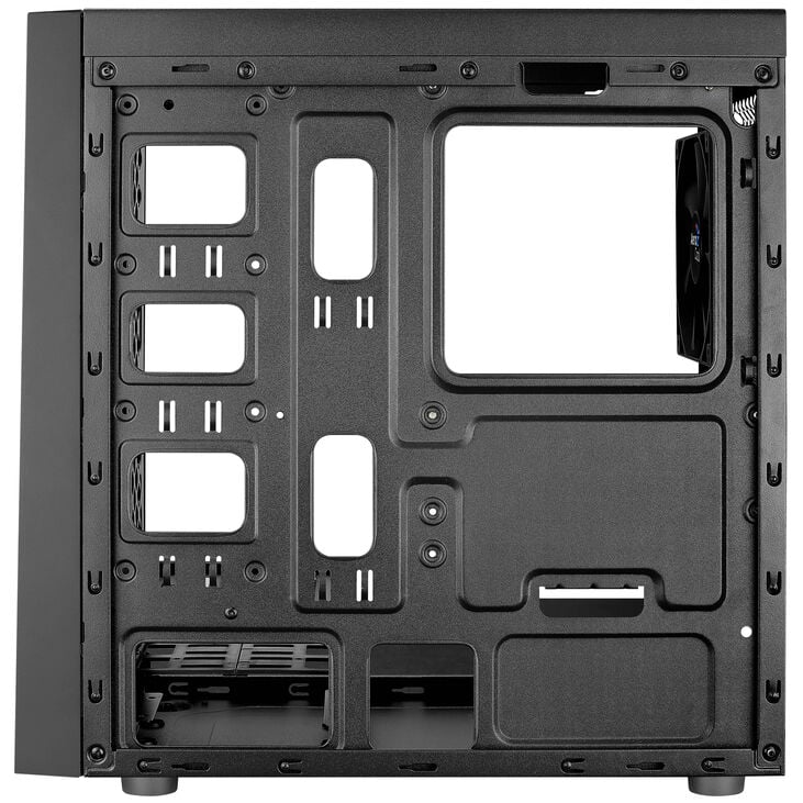 Aerocool Bolt Mini Micro-ATX Case - black image number 6