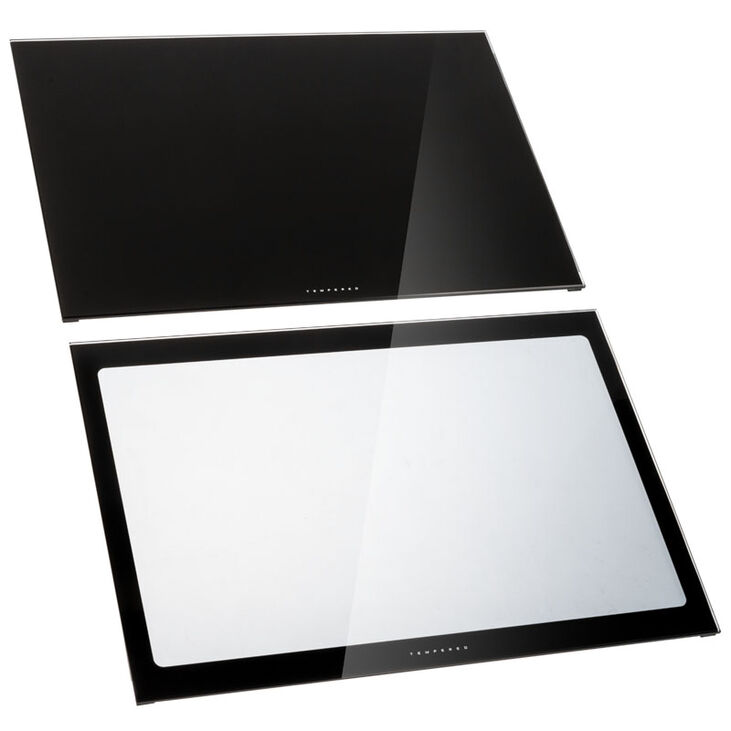 Streacom DA2 Window-Seitenteil-Kit - Tempered Glass, schwarz image number 0
