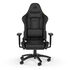 Corsair TC100 Relaxed Gaming Chair, Faux Leather - Black image number null