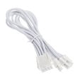 SilverStone 8-Pin-PCIe auf 6+2-Pin-PCIe Verl&auml;ngerung, 250mm - Wei&szlig; image number null