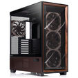 Antec Flux Pro Noctua Edition PC Case, Mid-Tower, E-ATX, Tempered Glass - Brown/Black image number null
