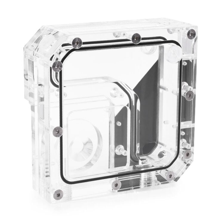 Alphacool Rise Flat Reservoir 120mm DDC Reservoir image number 1