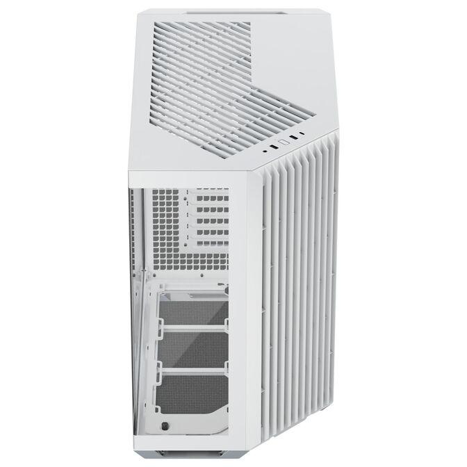 APNX V1 PC Case, Mid Tower, ATX, Tempered Glass &ndash; White image number 4
