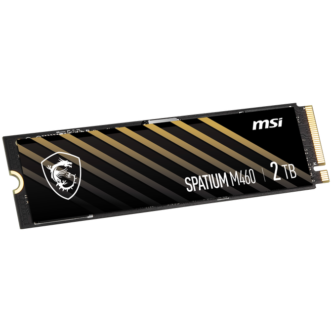 MSI Spatium M460 SSD, PCIe 4.0 M.2 Typ 2280 - 2 TB image number 2