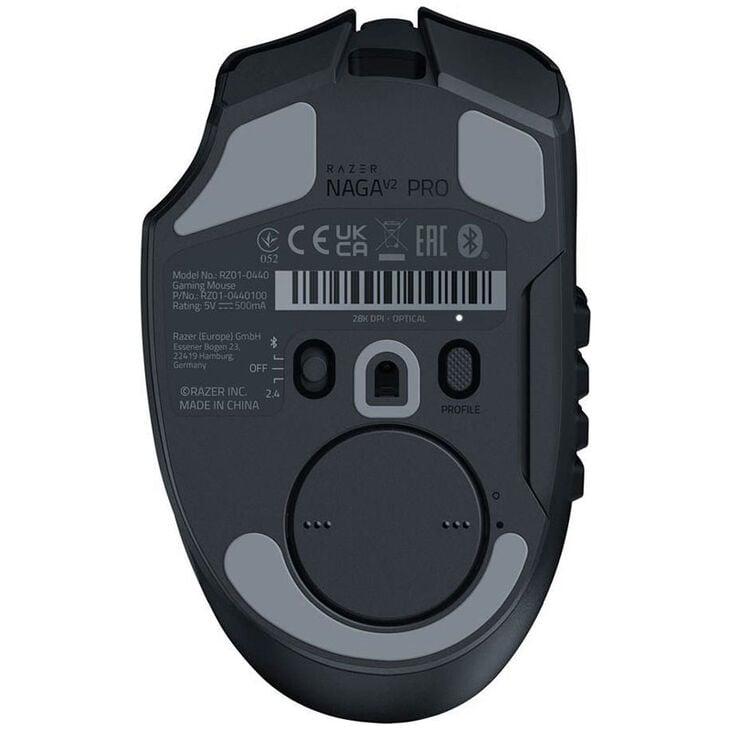 Razer Naga V2 Pro Gaming Mouse USB/Bluetooth + Razer Wireless Charging Puck image number 7