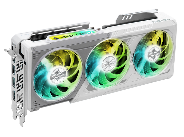ASrock Radeon RX 9070 Steel Legend OC Grafikkarte, 16384 MB GDDR6 image number 1
