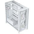 Corsair FRAME 5000D Wood RS PC-Geh&auml;use, Midi-Tower, E-ATX, Tempered Glass - inklusive 3x L&uuml;fter, wei&szlig;, Holz image number null