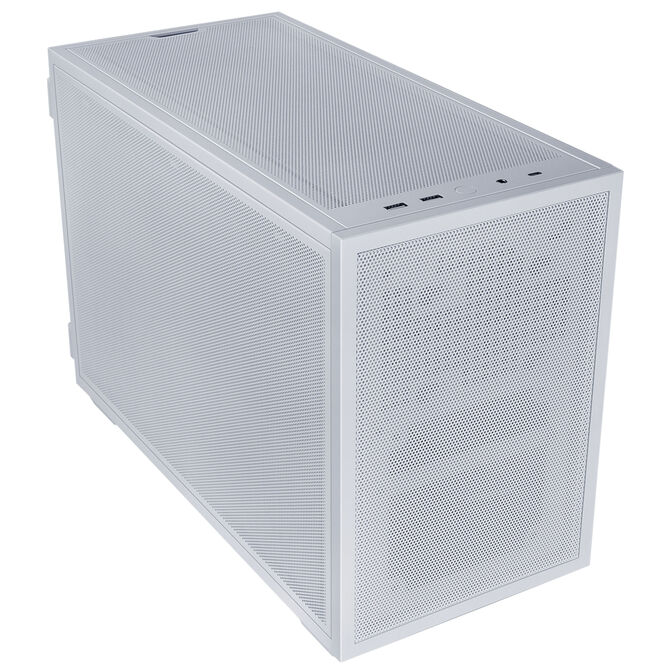 Lian Li DAN Cases B4 PC Case, Micro-ATX - white image number 1