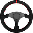 Simagic P-330R steering wheel rim - Alcantara, 330mm image number null