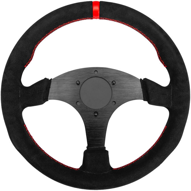 Simagic P-330R steering wheel rim - Alcantara, 330mm image number 1