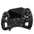 Asetek SimSports Invicta Formula Steering Wheel, 4.3-inch LCD, USB-C - Black on Black Edition image number null