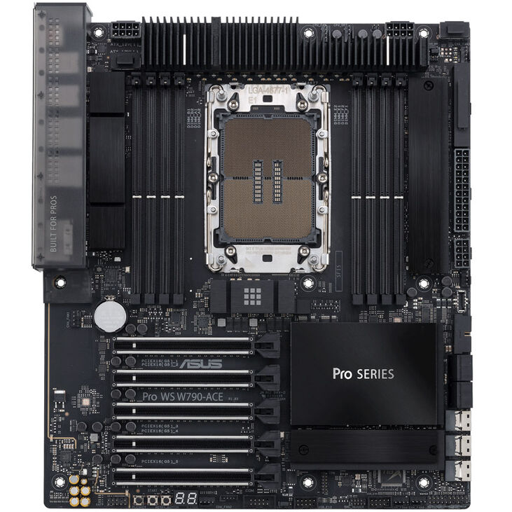 ASUS Pro WS W790-ACE Mainboard, Sockel LGA 4677, Intel W790,DDR5 image number 2
