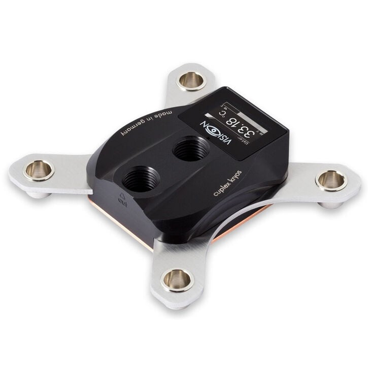 aqua computer cuplex kryos NEXT mit VISION LGA 1700 - Acetal/Kupfer image number 1
