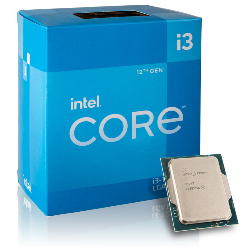 Intel Core i3 12100　第12世代 LGA1700 Процессор Intel Core i3-12100 для ПК - купить в Украине