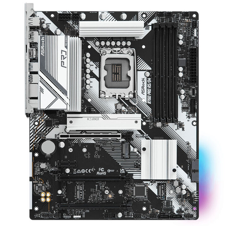 ASRock B760 Pro RS/D4, Intel B760 motherboard - Socket 1700, DDR4 image number 2