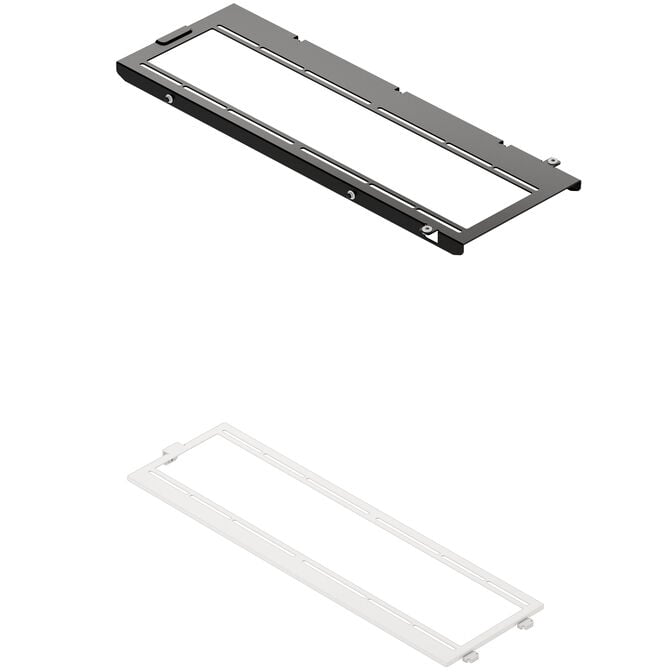 HAVN HS 420 Fan Brackets for 360 mm Radiators - white image number 0