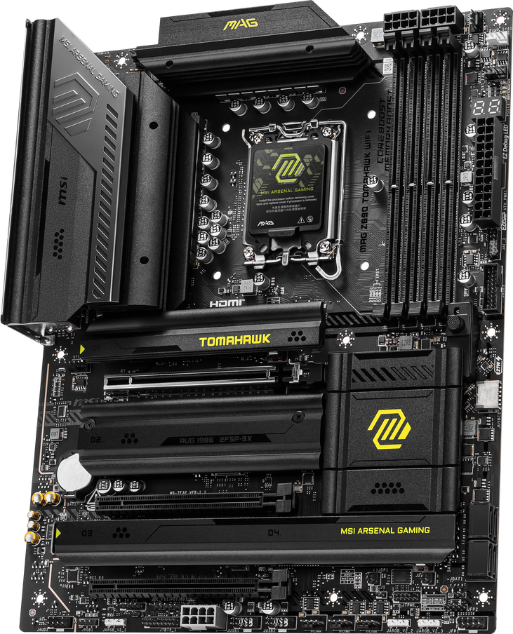MSI MAG Z890 Tomahawk WiFi motherboard, socket LGA 1851, Intel Z890, ATX, DDR5 image number 3