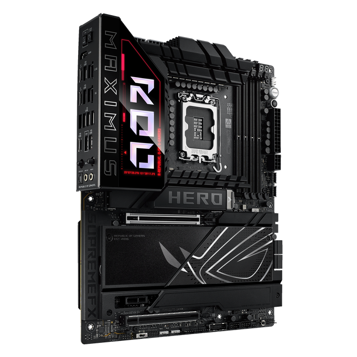 ASUS ROG Maximus Z890 Hero motherboard, socket LGA 1851, Intel Z890, ATX, DDR5 image number 1