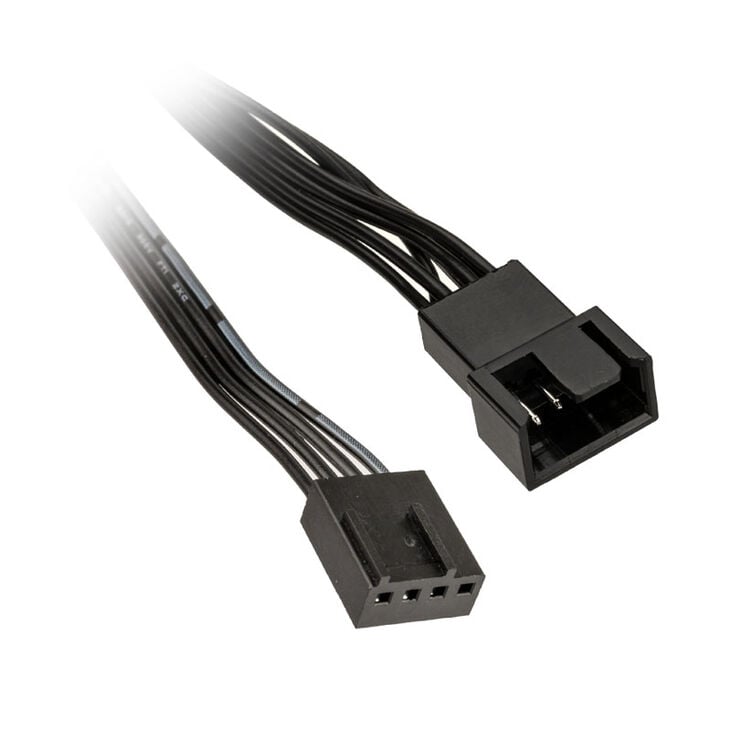 Kolink 4-pin PWM extension 30 cm - black image number 0