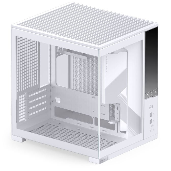 Jonsbo D34 PC-Geh&auml;use, Mini-Tower mATX, Display - wei&szlig; image number 4
