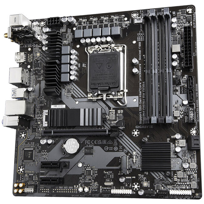 GIGABYTE B760M DS3H AX DDR4, Socket LGA 1700, Intel B760, Micro-ATX - DDR4 image number 4