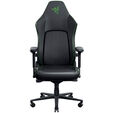 Razer Iskur V2 NewGen Gaming Chair, ergonomic design, HyperFlex lumbar support, 4D armrests - black/green image number null
