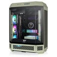 Thermaltake The Tower 600 PC-Geh&auml;use, Midi-Tower, ATX, Tempered Glass - Matcha Green image number null
