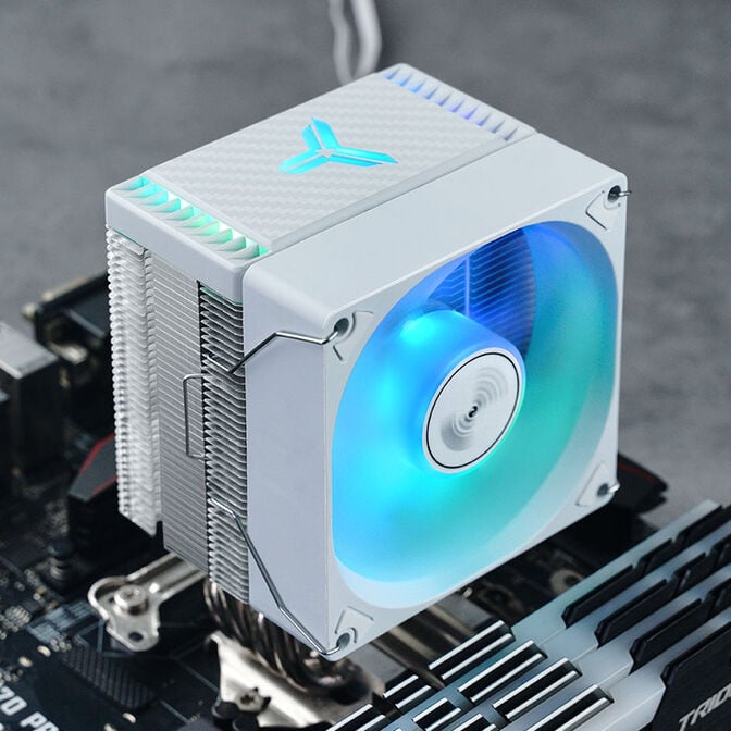 Jonsbo CR-1400 EVO ARGB CPU-K&uuml;hler - wei&szlig; image number 9