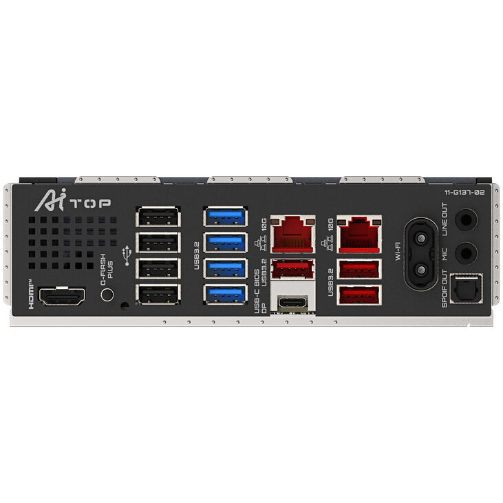 GIGABYTE B850 AI TOP motherboard, AM5 socket, AMD B850, ATX, DDR5 image number 3
