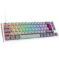 Ducky One 3 Mist Grey SF Gaming Tastatur, RGB LED - MX-Ergo-Clear