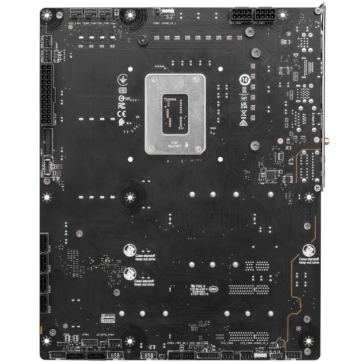 MSI Z790 Project Zero, Sockel LGA 1700, Intel Z790, ATX - DDR5, Back-Connect-Design image number 7