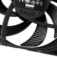 be quiet! Silent Wings 4 Pro PWM Fan - 140mm, black image number null