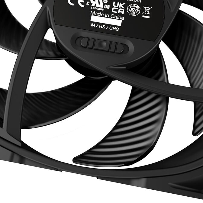 be quiet! Silent Wings 4 Pro PWM Fan - 140mm, black image number 3