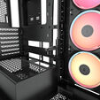 Corsair 3500X LX-R PC Case, Mid Tower, E-ATX, RGB, Tempered Glass - black image number null
