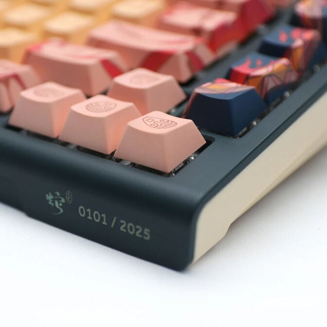 Ducky Year of the Snake 2025 Zodiac Gaming Keyboard, 75%, Hot-Swappable, RGB, ISO - MX2A Red image number 4