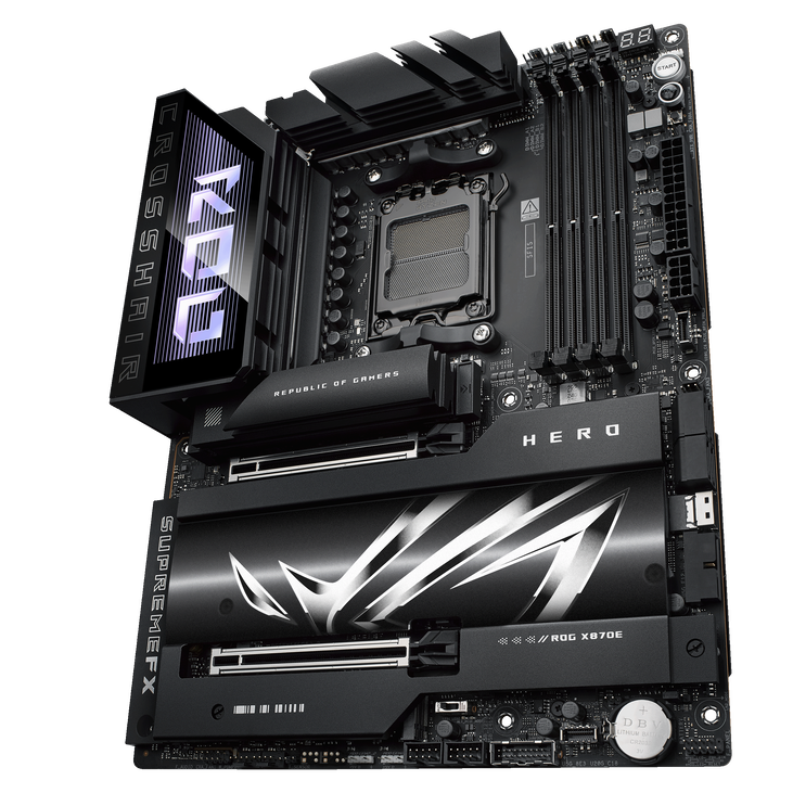 ASUS ROG Crosshair X870E Hero Mainboard, AMD X870E, Sockel AM5, DDR5 image number 8