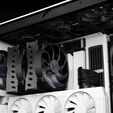 Noctua NF-A14X25r G2 PWM chromax.black L&uuml;fter, LCP - schwarz, 140mm image number null