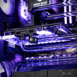 Gaming PC Shadow Oasis Elite, AMD Ryzen 7 9800X3D, NVIDIA GeForce RTX 5090 - Custom Water Cooling image number null