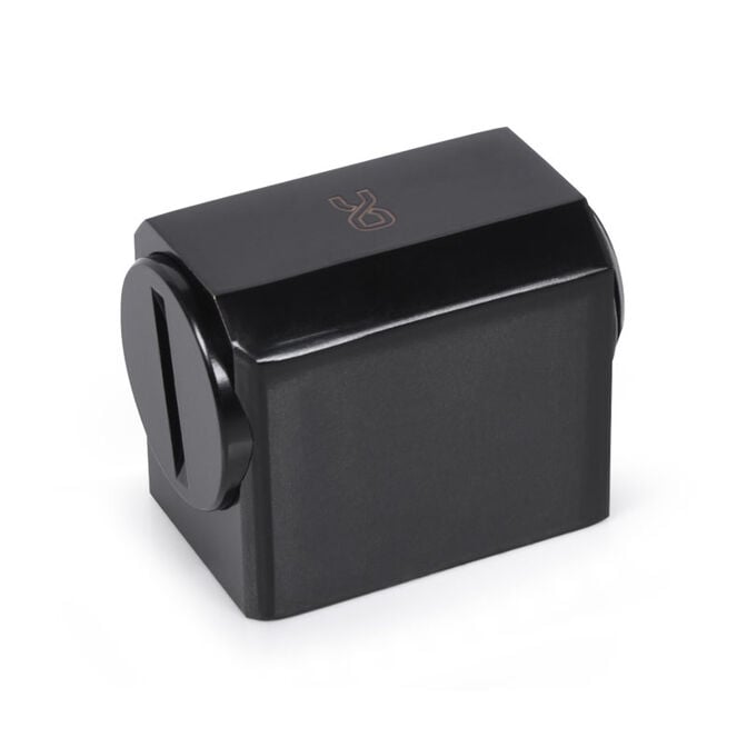 Alphacool Low Profile Adapter 90 Degree G1/4 Inch Male to G1/4 Inch Female - Rotatable - Black image number 1