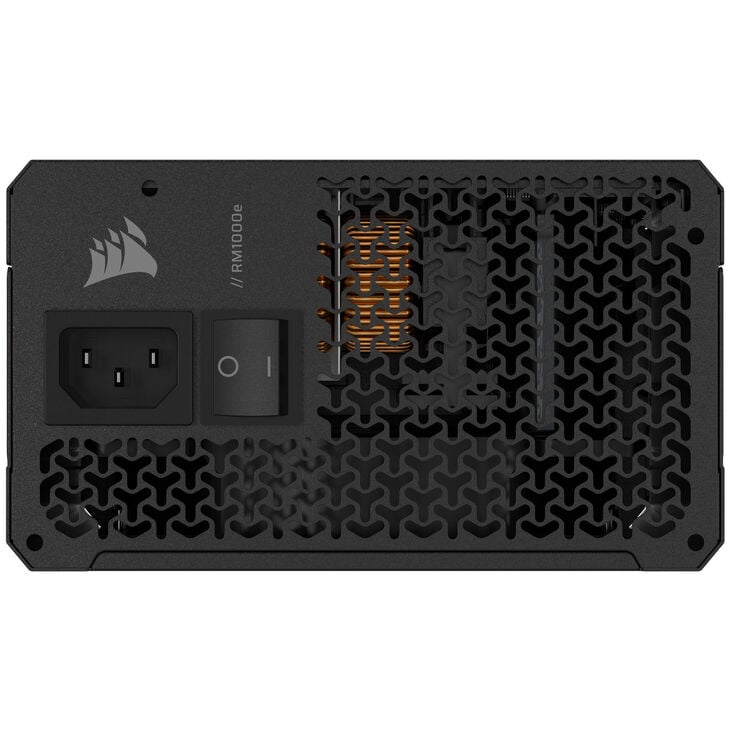 Corsair RMe Series RM1000e 80 PLUS Gold power supply, modular, ATX 3.1, PCIe 5.1 - 1,000 watts, black image number 5