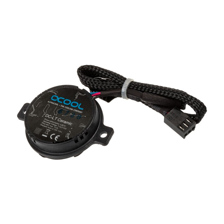 Alphacool DC-LT 2600 Ultra Low-Noise Ceramic Pump - 12V DC, 3-pin fan connector image number 2