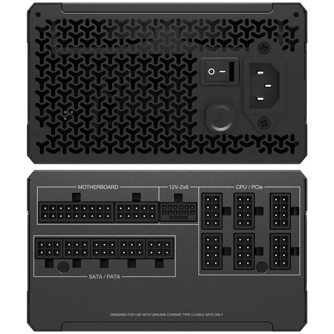 Corsair RMx Series RM1000x power supply 80 PLUS Gold, ATX 3.1, PCIe 5.1 - 1000 Watt image number 6