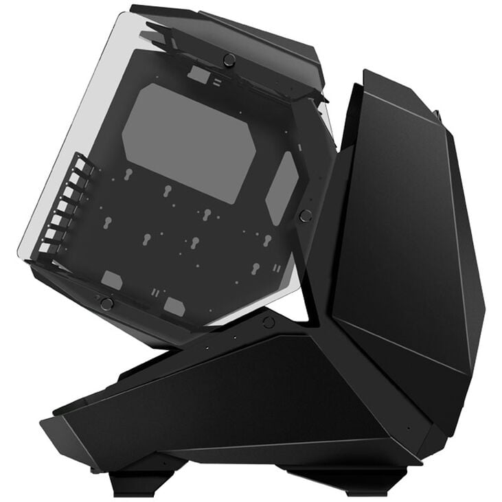 Jonsbo MOD5 Full Tower Showcase, Tempered Glass - black image number 2