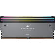 Corsair Dominator Titanium DDR5-6000 RAM, CL30, EXPO - 64 GB Dual-Kit, grau image number null