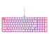 Glorious GMMK 2 Full-Size Keyboard - Fox switches, ANSI Layout, pink image number null