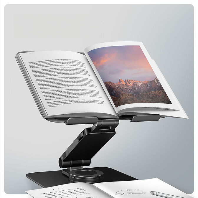 AXAGON STND-LQ St&auml;nder f&uuml;r 10 bis 16 Zoll Laptops und Tablets - silber image number 4