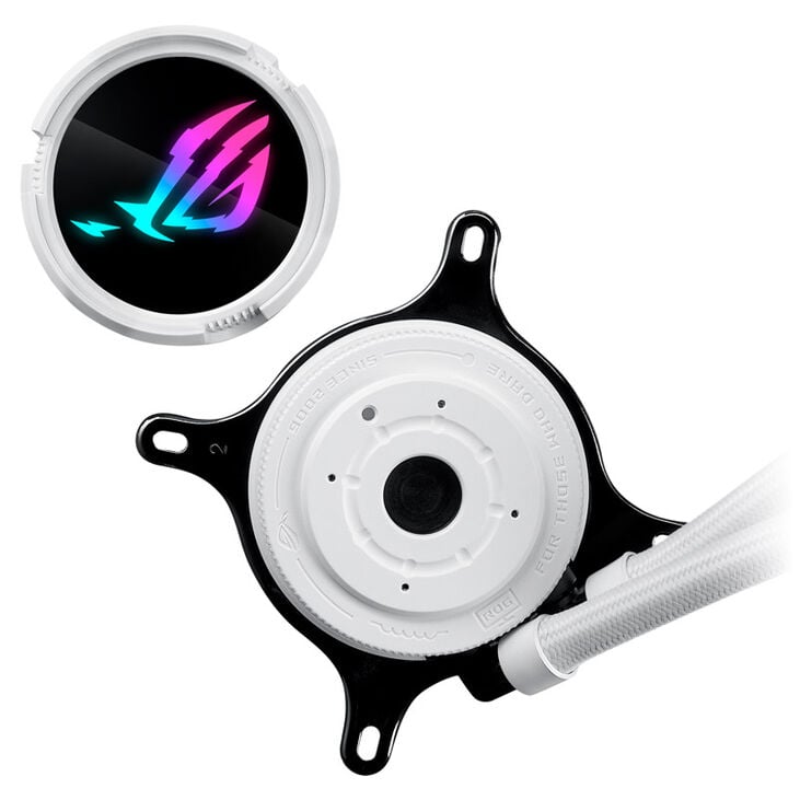 ASUS ROG STRIX LC III 240 ARGB Komplett-Wasserkühlung - weiß image number 5
