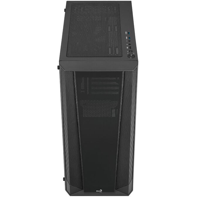 Aerocool Prism Midi-Tower, Tempered Glass - schwarz image number 3