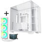 Lian Li O11 Vision Compact + TRYX PANORAMA ARGB Complete Water Cooling - white, 360mm