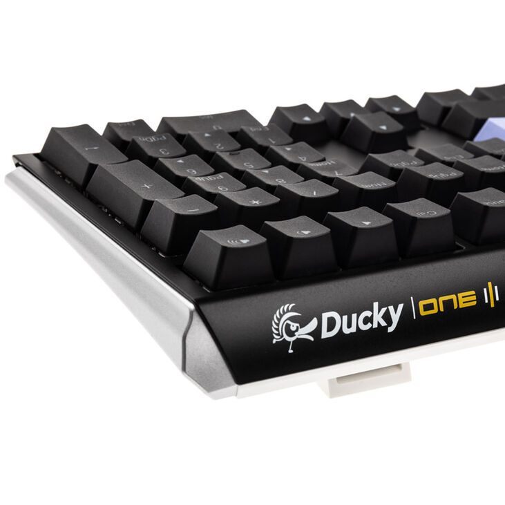 Ducky One 3 Classic Black/White Gaming Tastatur, RGB LED - MX-Blue (US) image number 6